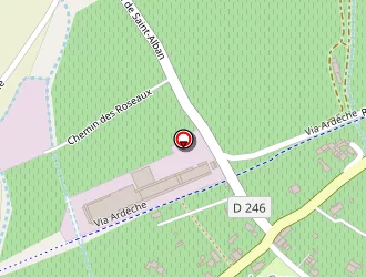 Carte de L'oasis à Grospierres