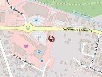 Carte de Location E. Leclerc à Biscarrosse