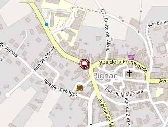 Carte de Bancal à Rignac