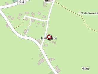 Carte de Perrot Pierre à Romestaing