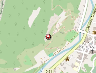 Carte de Camping Municipal à Rémuzat