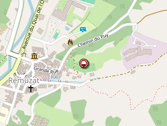 Carte de La Poste à Rémuzat