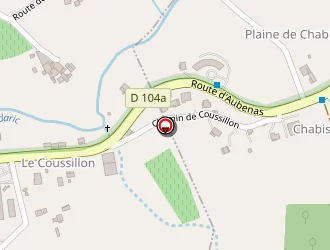 Carte de Super U à Chambonas