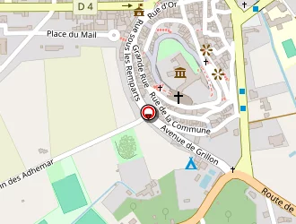 Carte de Piscine Municipale à Grignan