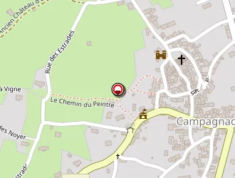 Carte de La Poste à Campagnac