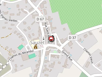 Carte de Fabre Mathias à Sauzet