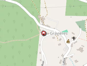 Carte de Ferrand Antony à Gravières