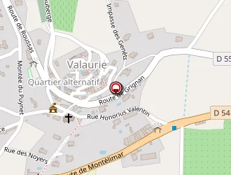 Carte de Bouchaud Dominique à Valaurie