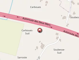 Carte de Pin Bertrand à Sainte-marthe