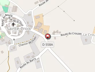 Carte de Calmettes Robert à Sainte-croix