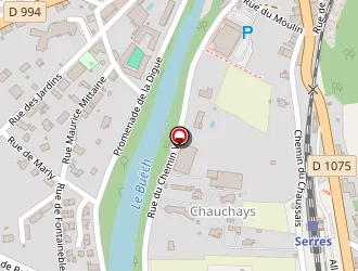 Carte de U Express à Serres