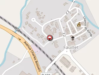 Carte de Planés Alain à Fauillet