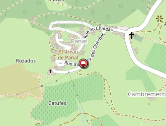 Carte de Centre Equestre à Clairvaux-d'aveyron