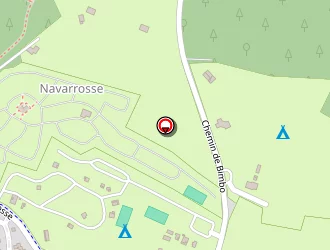 Carte de Les Fontaines De Nava à Biscarrosse