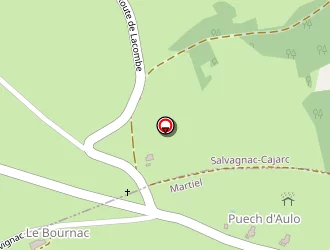 Carte de T.p.m.s. à Martiel