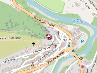 Carte de Restaurant Pont La Barque à Serres