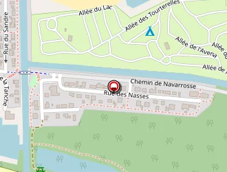 Carte de Le Transaquitain à Biscarrosse