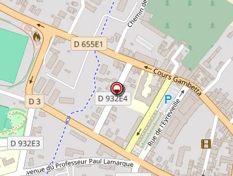 Carte de Escande Philippe à Bazas