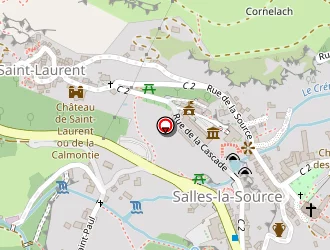 Carte de La Poste à Salles-la-source