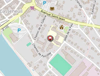 Carte de Paulhe Michel à Casseneuil