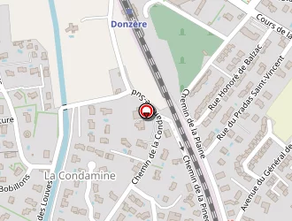 Carte de Chaussy & Gomez à Donzère