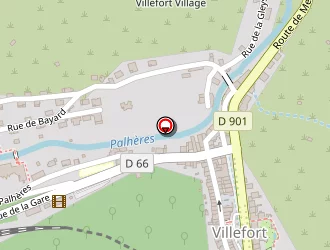 Carte de Syndicat Initiative Villefort à Villefort