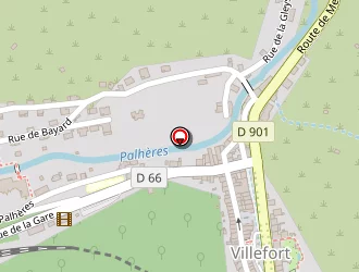 Carte de Office De Tourisme à Villefort