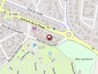 Carte de Pizza Star à Biscarrosse