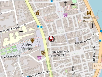 Carte de Duty Frip à Cahors