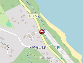 Carte de Golf Océan Résidences à Biscarrosse
