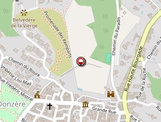 Carte de La Devinière à Donzère