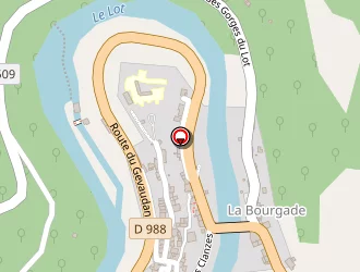 Carte de Electrique Sudres Vidal (soc) à Saint-laurent-d'olt