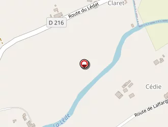 Carte de La Grange à Casseneuil