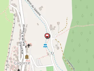 Carte de Lou Caretou à Lagorce