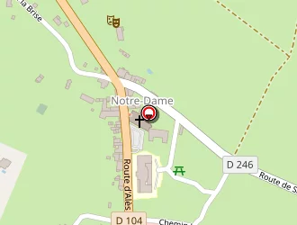 Carte de Auberge De La Couronne à Lablachère