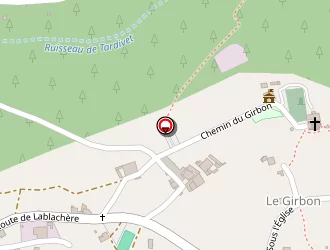 Carte de Tennis à Payzac