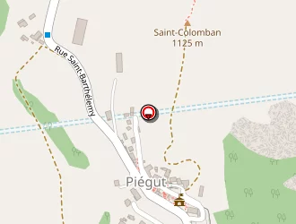 Carte de Arnaud Marceau à Piégut