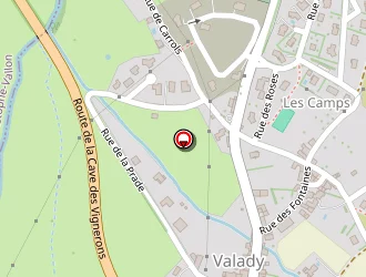 Carte de La Poste à Valady