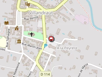 Carte de La Poste à Villandraut