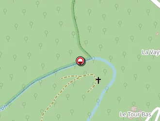 Carte de Laumas à Saint-laurent-d'olt