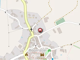 Carte de Trans'ambulance à Bournazel