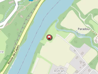 Carte de Boulodrome à Cénevières