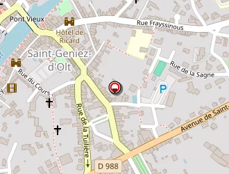 Carte de Bijouterie Frederic Serres à Saint-geniez-d'olt