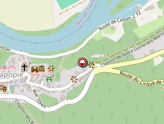 Carte de Sylvain Malbec à Saint-cirq-lapopie