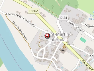 Carte de Btp Boucher à Saint-martin-labouval