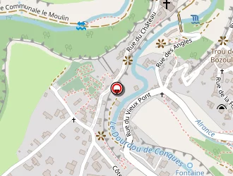 Carte de Despeyroux Electricité à Bozouls