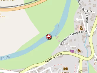 Carte de La Poste à Chanac