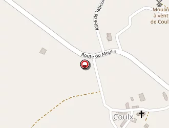 Carte de Tradirev à Coulx