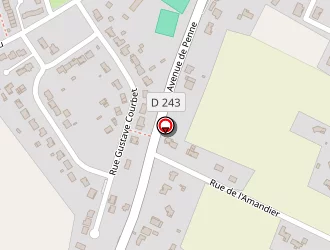 Carte de Domange Armand à Saint-vite