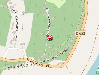 Carte de La Chêneraie à Vers